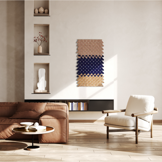 Wallhanger Grande Navy