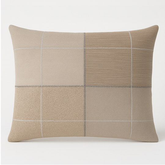Zigzag Handstiched Cushions