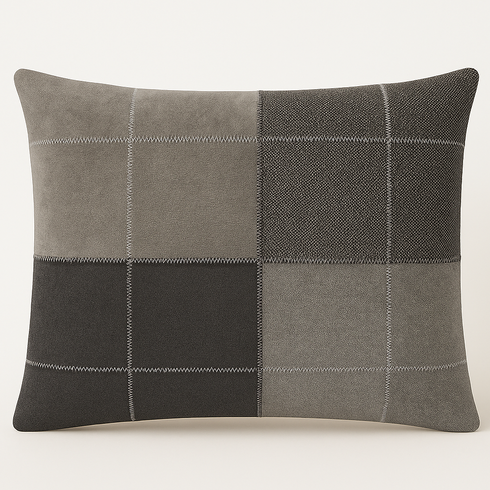 Zigzag Handstiched Cushions