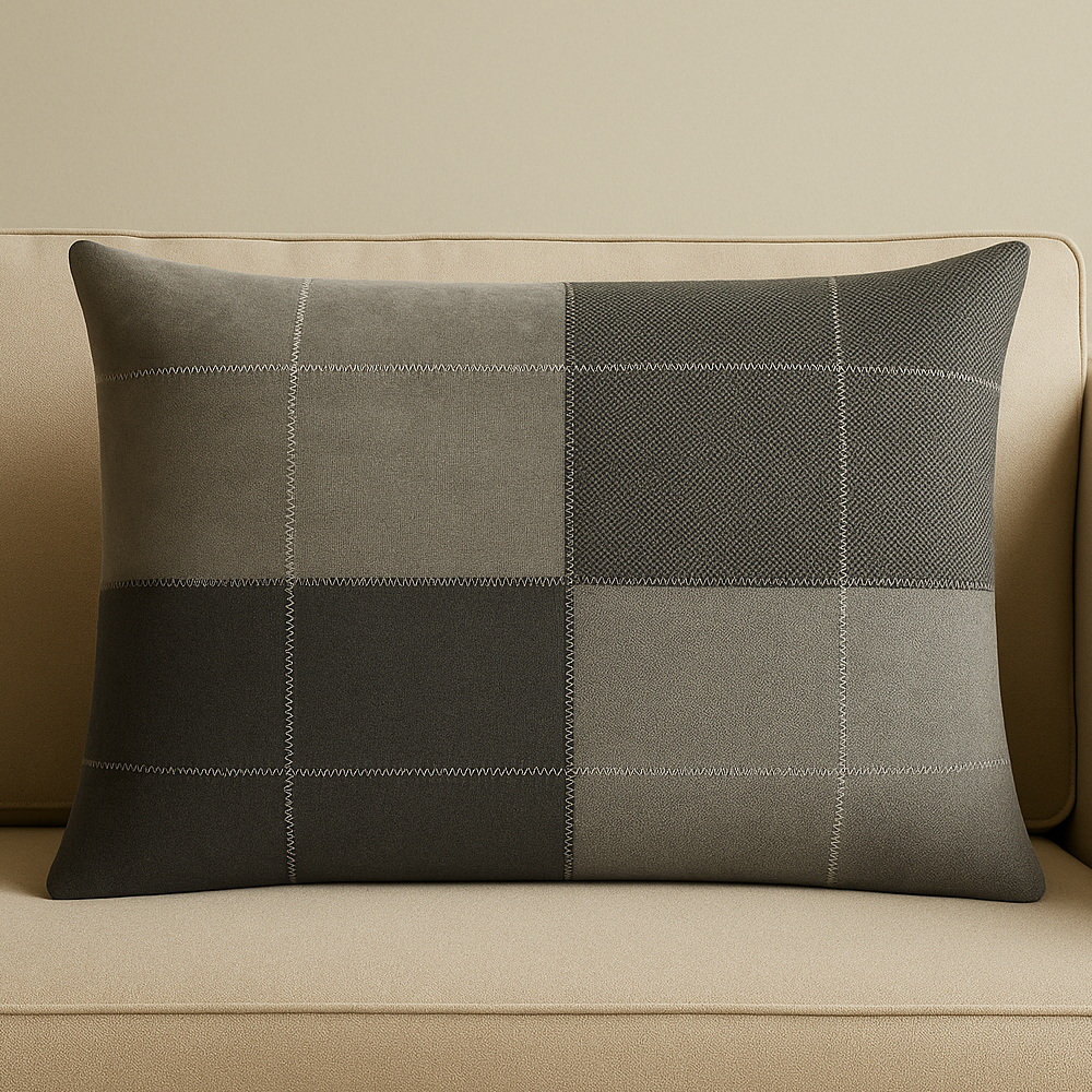 Zigzag Upcycled & Handstiched Cushions